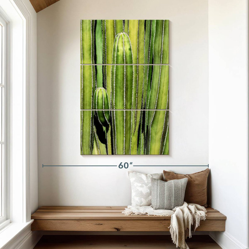 Harnek Cactus Overlay, 50" H x 32" W