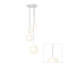 Bola Sphere Pendant Chandelier-42166492-42166493