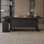 Bureau rectangulaire en bois massif noir-1831033764-1831033767