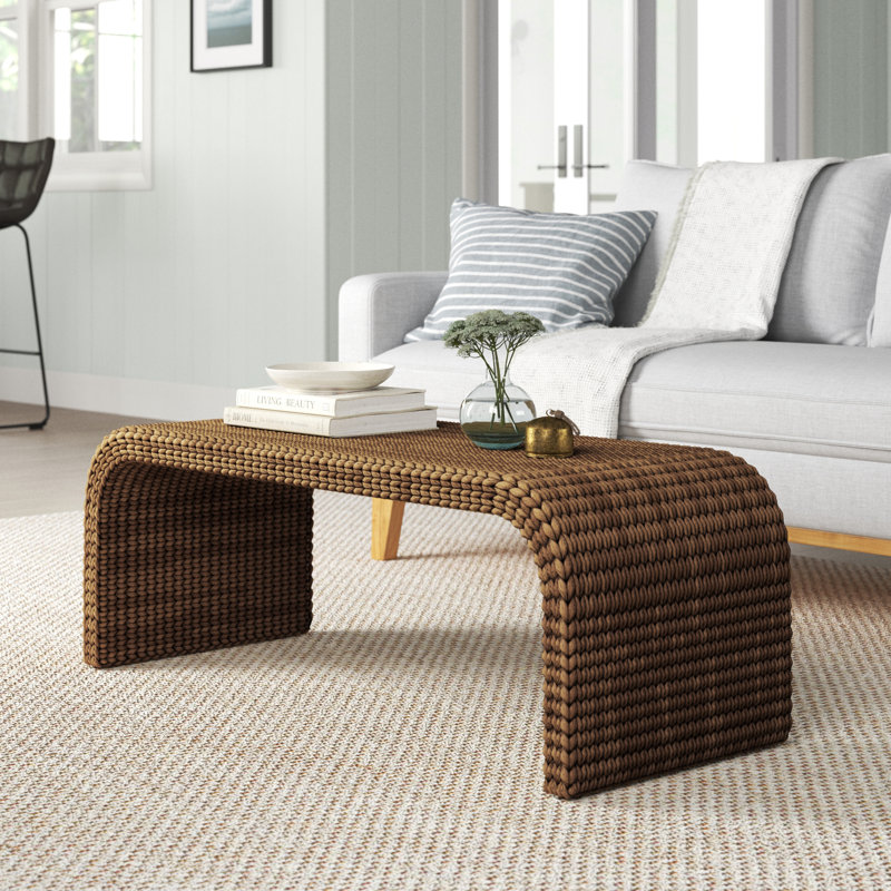Northside Coffee Table, Gold Patina