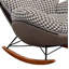 Chaise berçante Artistic Light Luxury