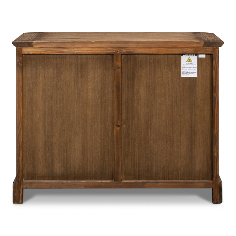 Antique 47'' W Solid Wood, Brown