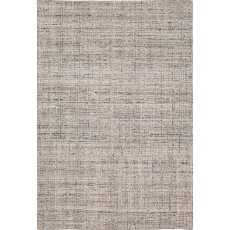 Tapis gris touffeté à la main Katie-Grace