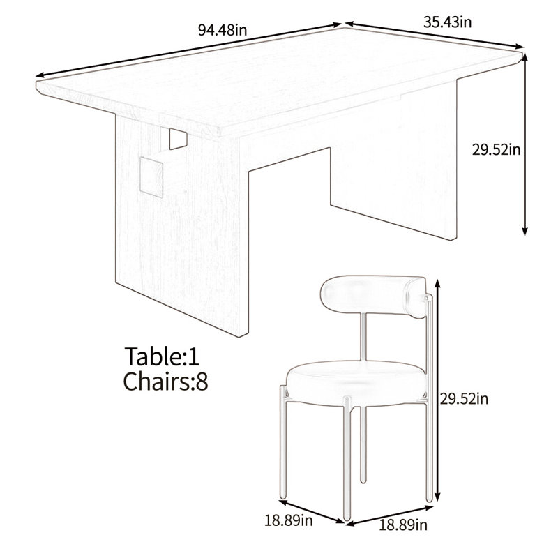 Ensemble de table Classic Classic