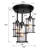 Ches 3 - Light Lantern Cylinder Chandelier