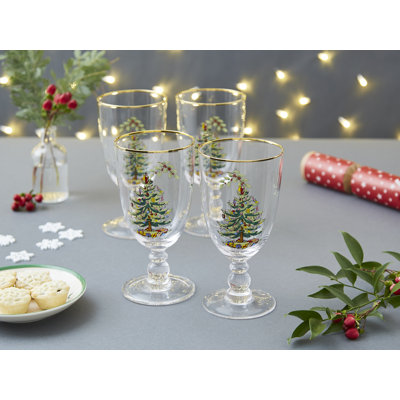 Spode, Christmas Tree - Goblets