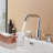 5.19" Modern Widespread Bathroom Sink Faucet 3 Hole, 2-Handle Bathroom Faucet-128892710