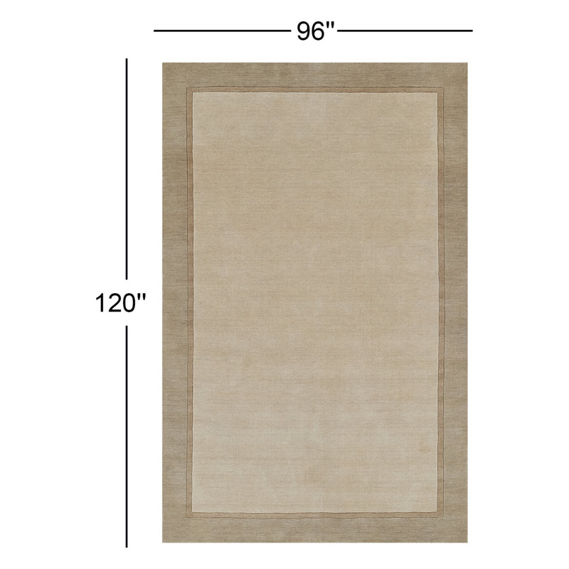 Beckton Wool Area Rug, Rectangle 8' x 10'