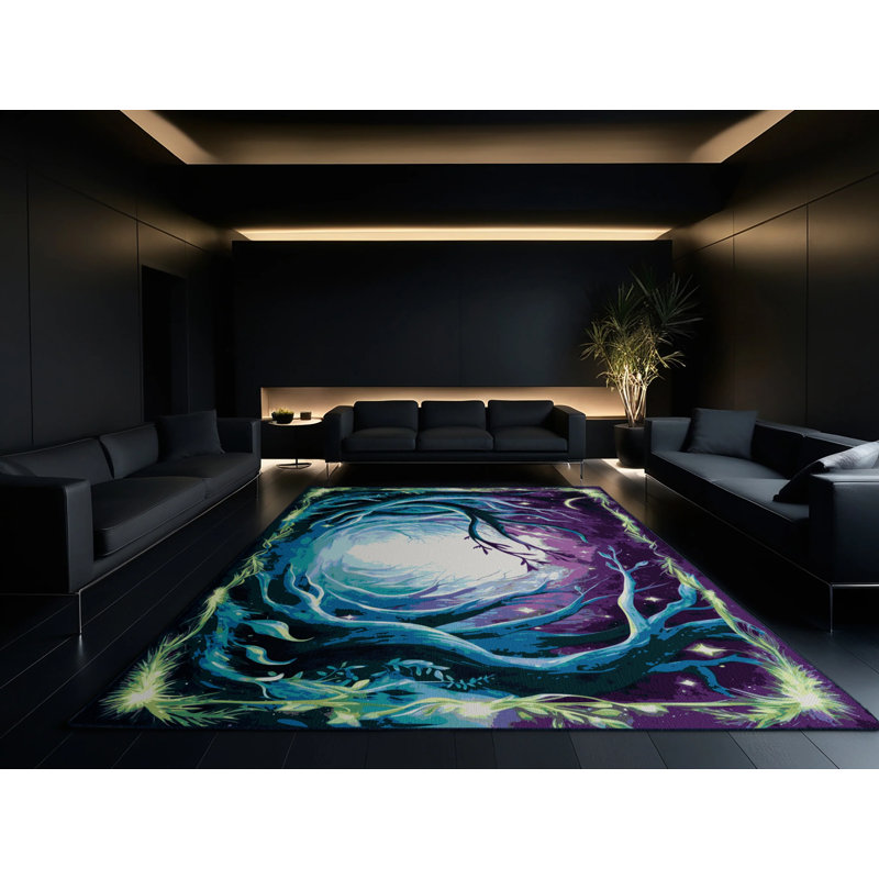 Enchanted Canopy Rug, Rectangle 2' x 3'