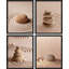 Zen Garden Tan Massage Stone Meditation Spa, impression sur papier 4 pièces-97782626-97782627