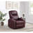 Neruda Upholstered Power Lift Massage Recliner Wine-1858098517