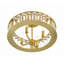Plafonnier semi-encastré cypris