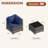 3 -Person Rattan Patio Safo With Cushions-244056549-244056556