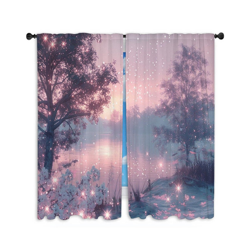 Jakkele Room Darkening Curtain Pair, 40" W x 54" L