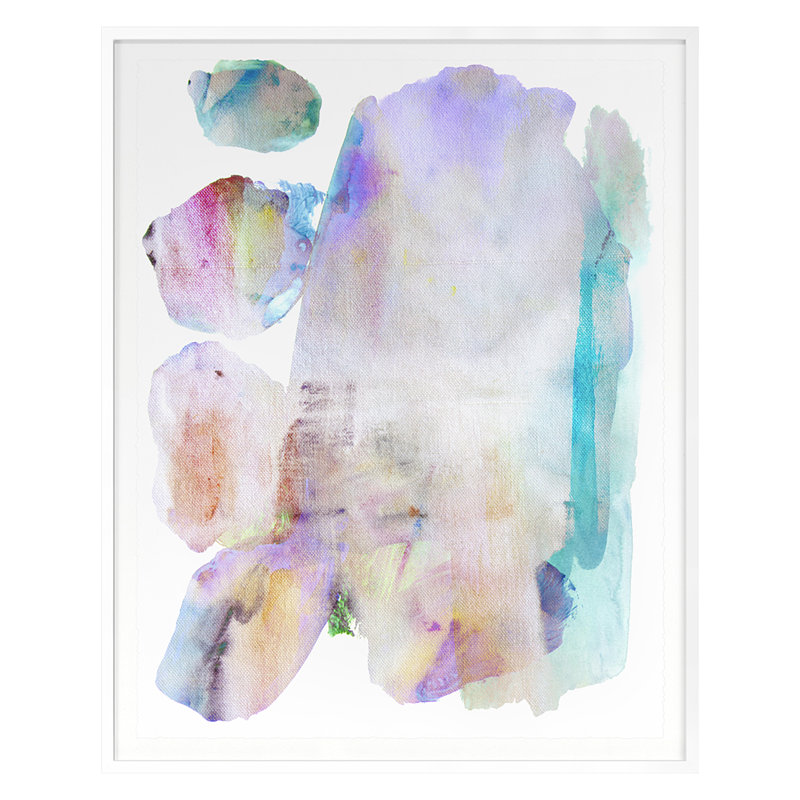 Ocean Rocks 2 Print by Hope Bainbridge, White, 35" H x 28" W