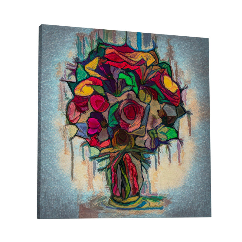 Impression sur toile tendue, H 36 po x l 36 po x P 1,5 po