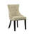 Elegant Tan 35" Dining Chair with Wingback Comfort-1526530253-1578553504