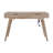 Mid-Century Modern 45" Solid Wood Home Office Writing Desk with Linen-Inset Storage Drawers, Wheatfield-1194566699