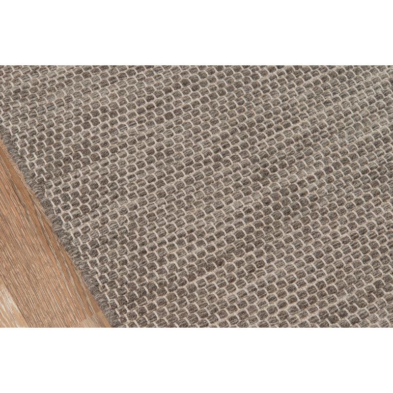 Mesa Wool Solid Area Rug in Natural, Runner 2'3" x 8'