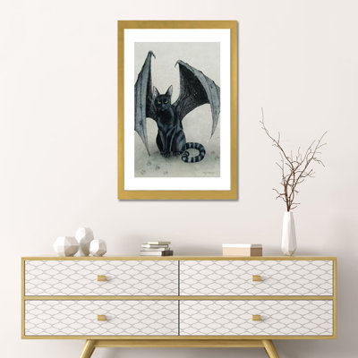 Reproduction d’art, "The City Battycat" par Maggie vandewalle