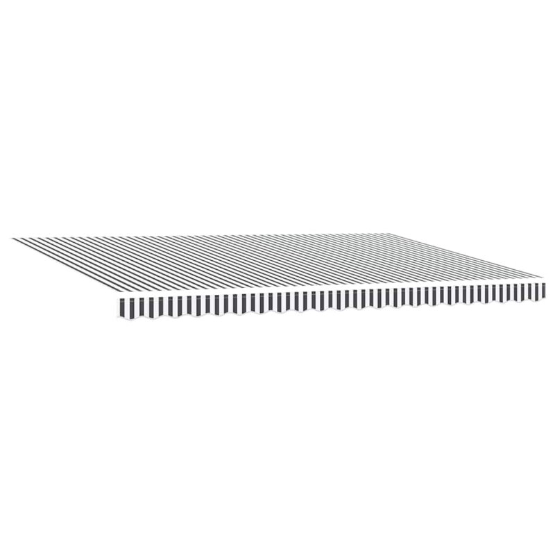VidaXL 500cm W x 300cm D Polyester Cover Retractable Patio Awning