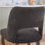 Ensemble de 2 chaises de salle à manger en bois, chaise d'appoint rembourrée moderne pour la salle à manger de cuisine-1553308365