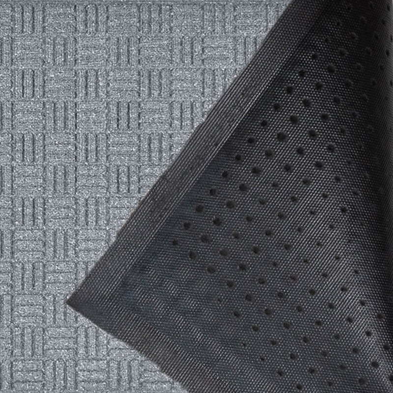 Tapis d'entrée antidérapant Fordville, Noir, 24" W x 36" L