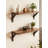 Floating Wall Shelves For Home Decor, Heavy-Duty Wooden Bookshelf With Rustic Finish, Easy Mounting Storage Solution For Living Room, Bedroom, And Office-746047715