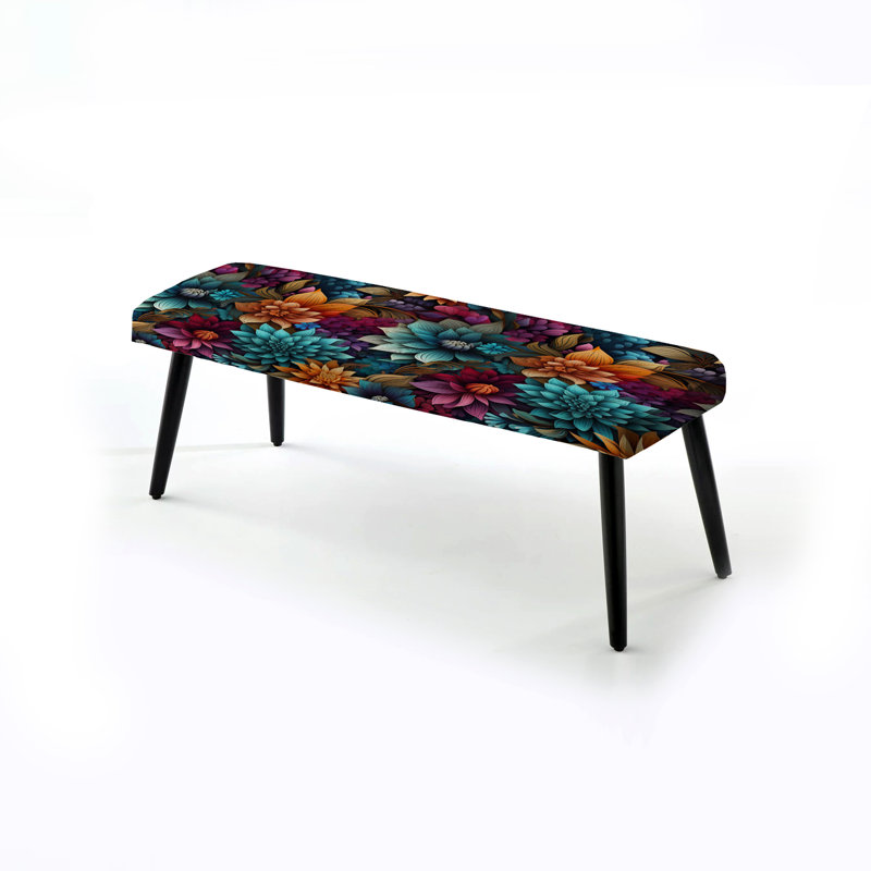 Motif bohème à motif floral Dahlia Mandalas