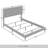 Corduroy Upholstered Bed-656480861-656480857