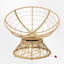 Fauteuil d'appoint pivotant à 360 ° Papasan-1053293563-1053293557