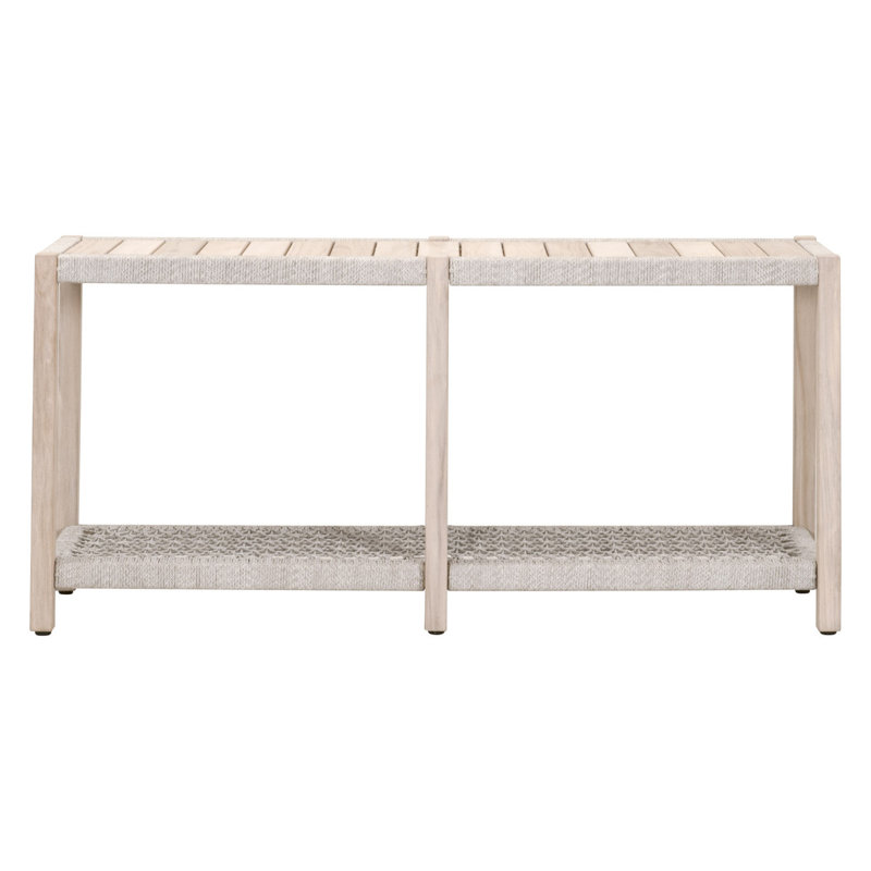 Buffet et console en teck Baffour
