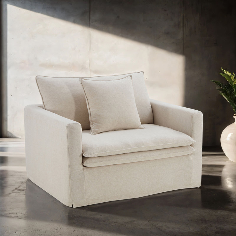 Chaise transitionnelle l 47 po, taupe, Taupe