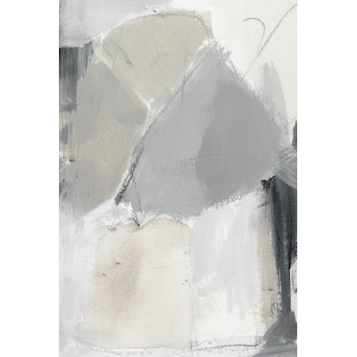 Neutral Triad II by Victoria Barnes - Wrapped Canvas Print