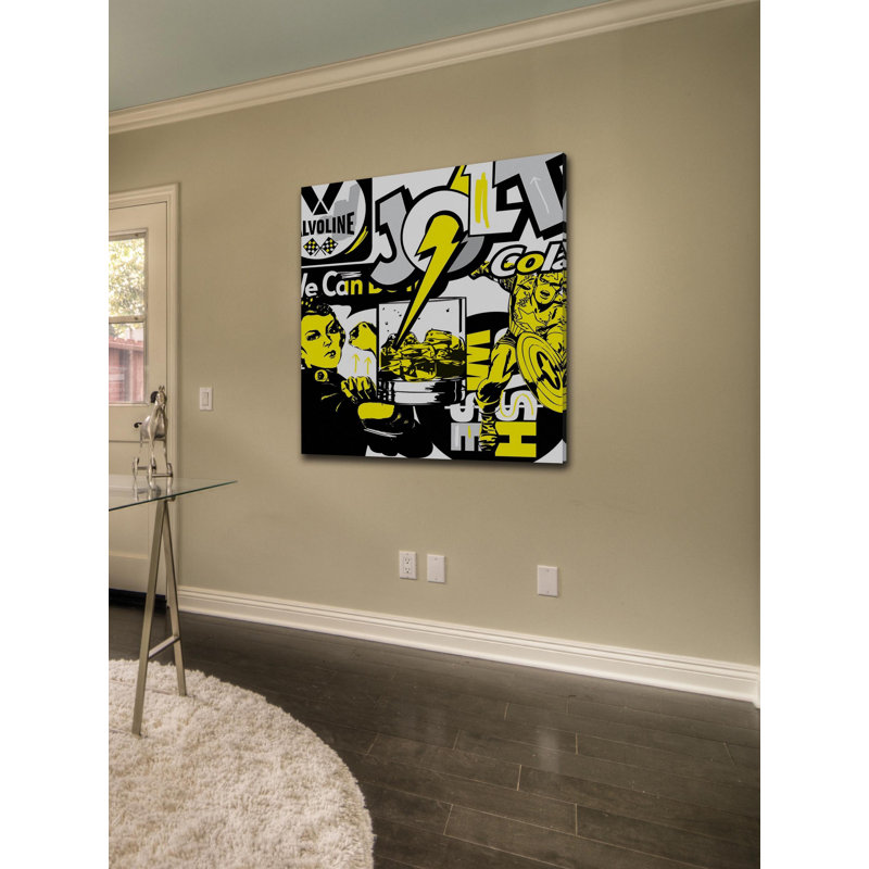 Jolt 1 by Josh Ruggs - Wrapped Canvas Print, 81cm H x 81cm W