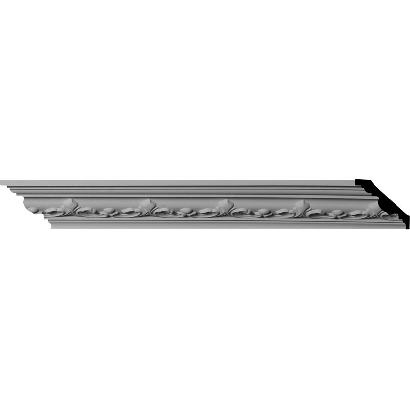 Empire White Polyurethane Crown Moulding 94.5"