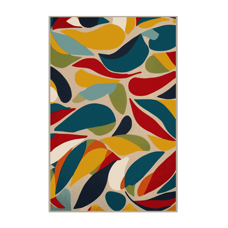 Quirky Spin Rug, Rectangle 5' x 8'