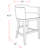 Artresha Swivel Upholstered Counter Stool