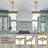 Mid Century Pendant Lamp Gold Nordic