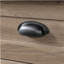 Commode Coastal avec six tiroirs spacieux, finition brune