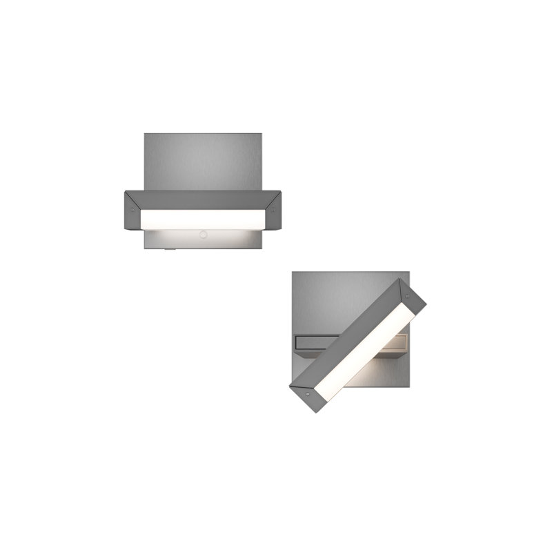 Mantel LED 4-CCT Reading Light, Brushed Nickel