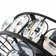 Arenijus 18" Caged Crystal Ceiling Fan with Remote Control and Light Kit Included