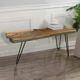 Mosier Solid Wood Top Coffee Table