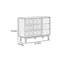 Vitrine de style antique Home