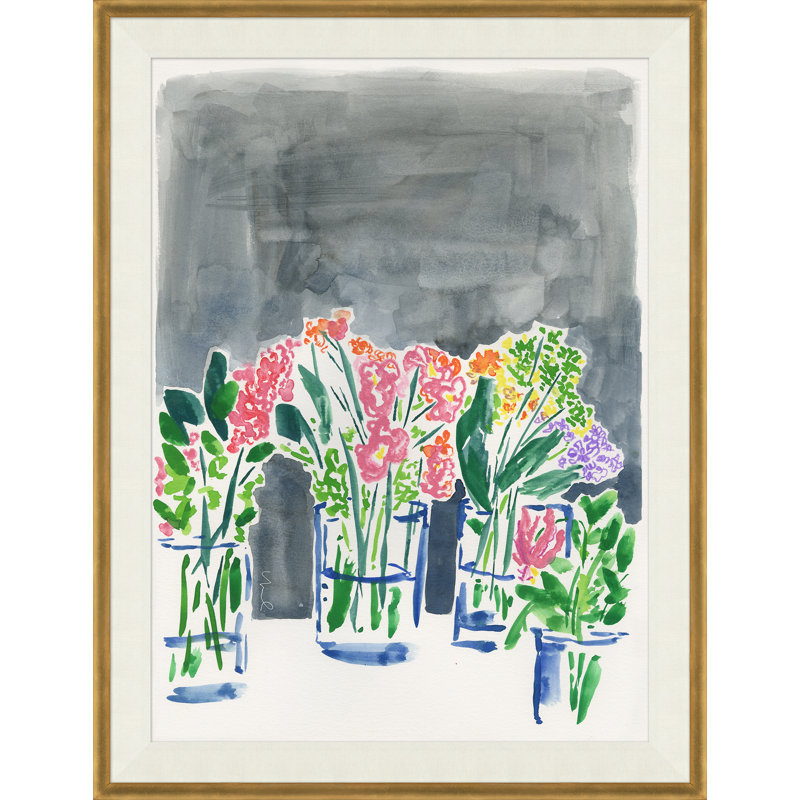 Aquarelle III Print by Carrier And Company