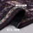 MAVAL Black Washable Rug 5X8 Area Rug (Black+Burgundy, 5' X 8')-1300968079