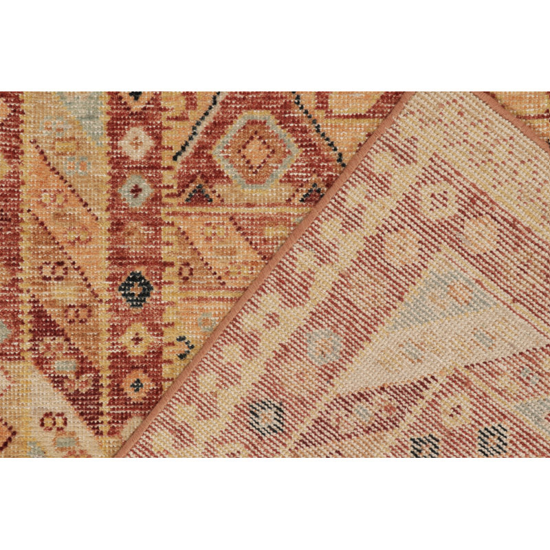 Distressed Homage Wool Floral Area Rug, Rectangle 10' x 14'