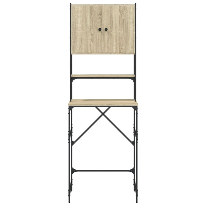 Freestanding Bathroom Cabinet, Sonoma Oak