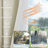 Leming 100% Waterproof and Blackout Solid Color Polyester Linen Textured Grommets Curtains Panel-101068524-101068522