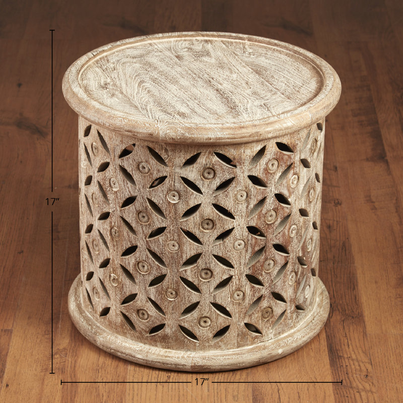 Dossena End Table, Brown